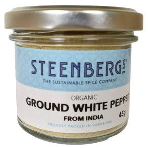 Steenbergs - Organic Ground White Pepper, 45g
