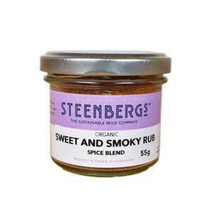 Steenbergs - Organic Sweet & Smokey Rub, 55g