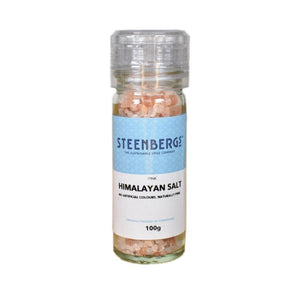 Steenbergs - Pink Himalayan Salt Grinder, 100g