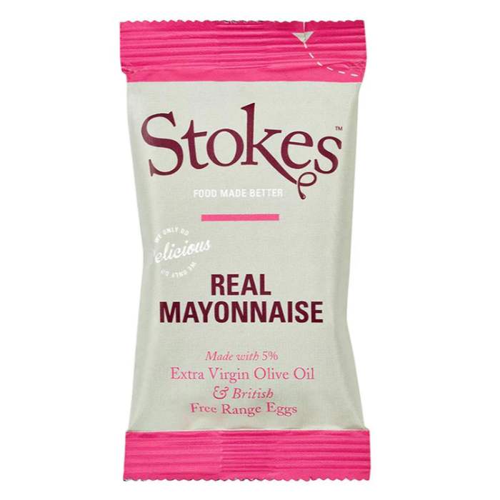 Stokes - Sachet Real Mayonnaise, 32ml  Pack of 80