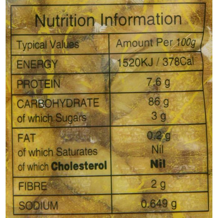 Sunrise - Gluten Free Rice Crackers Seaweed, 100g - Back