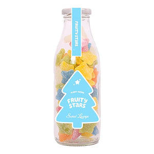 Sweet Lounge - Sweet Lounge - Fizzy Fruity Stars Glass Jar, 300g - Pack of 6