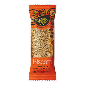 The Artful Baker - Almond, Roasted Hazelnut & Orange Single Biscotti, 18g - Pack of 48