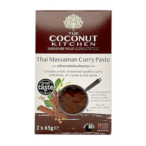 The Coconut Kitchen - Easy Massaman Curry Paste 2x65g, 2x65g | Pack of 6