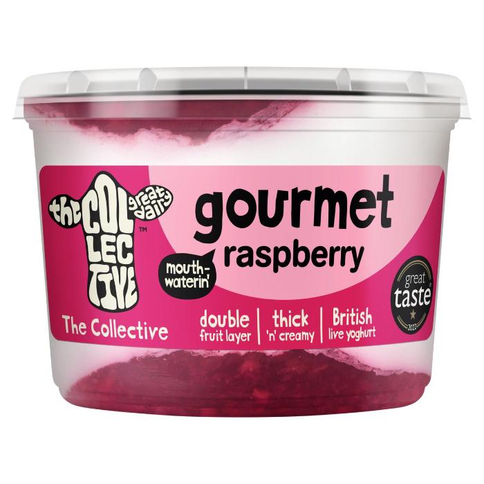 The Collective - Dairy Yoghurt Raspberry, 425g  Pack of 6