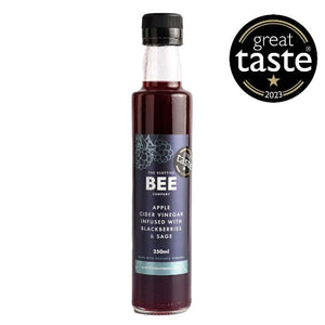The Scottish Bee Company - Apple Cider Vinegar Berry Infused 250ml | Pack of 12 | Multiple Berries