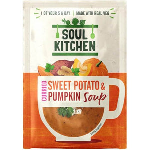 The Soul Soup Company - Soul Kitchen Curried Sweet Potato & Pumpkin Soup, 25g | Multiple Options