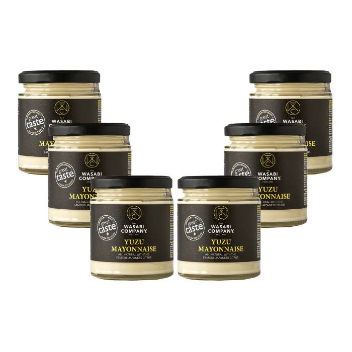 The Wasabi Company - Yuzu Mayonnaise, 175g  Pack of 6