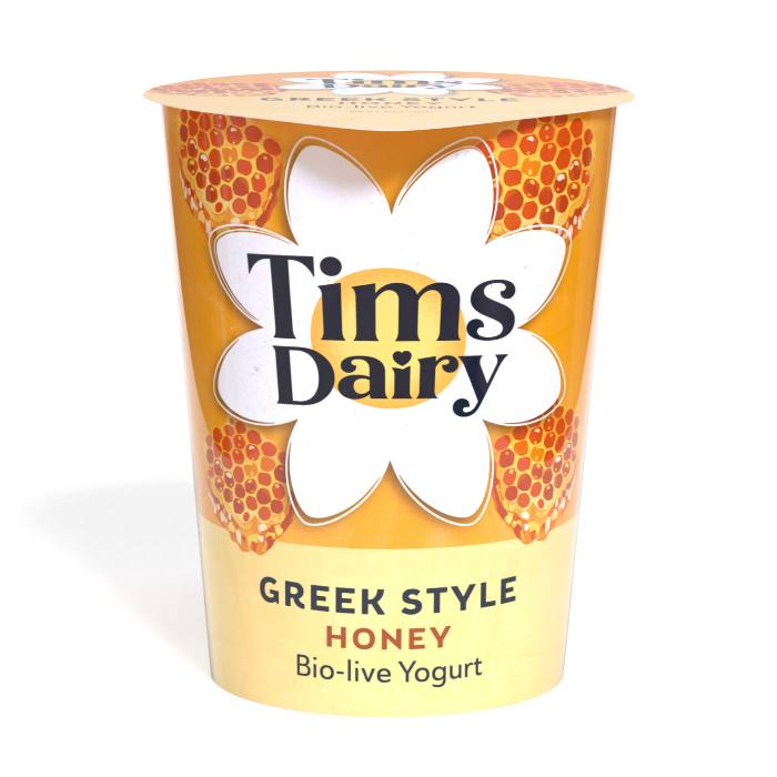 Tims Dairy - Greek Yoghurt and Honey, 450g  Pack of 6