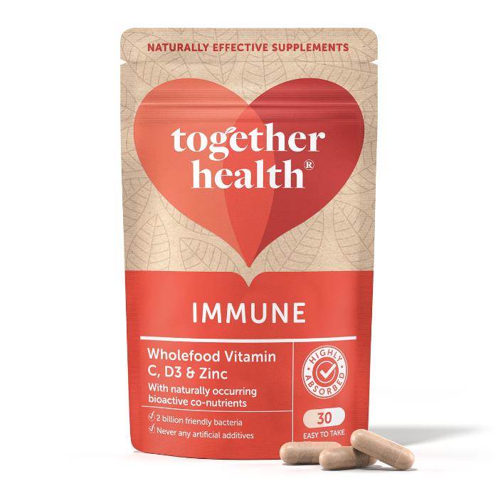 Together - Immune Food Supp, 30 Capsules