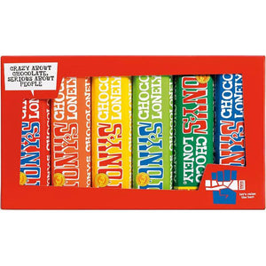 Tony's Chocolonely - Rainbow Tasting Pack, 288g | Pack of 12