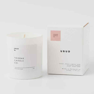 Toorak Candle Co - Ubud Natural Wax Candle, 220g