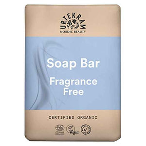 Urtekram - Fragrance Free Bar Soap, 100g | Pack of 12