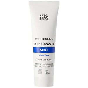 Urtekram - Mint & Fluoride Toothpaste, 75ml