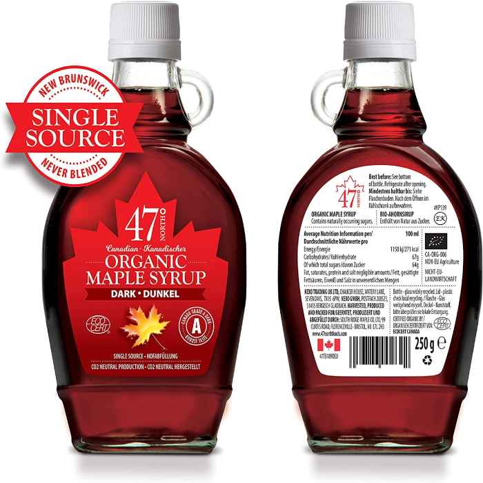 47_North-OrganicGradeACanadianMapleSyrupDarkRobust_250Mlback_1