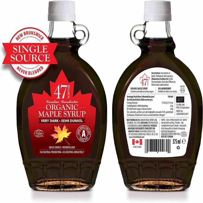 47_North-OrganicGradeACanadianMapleSyrupVeryDarkStrong_250Mlback_2