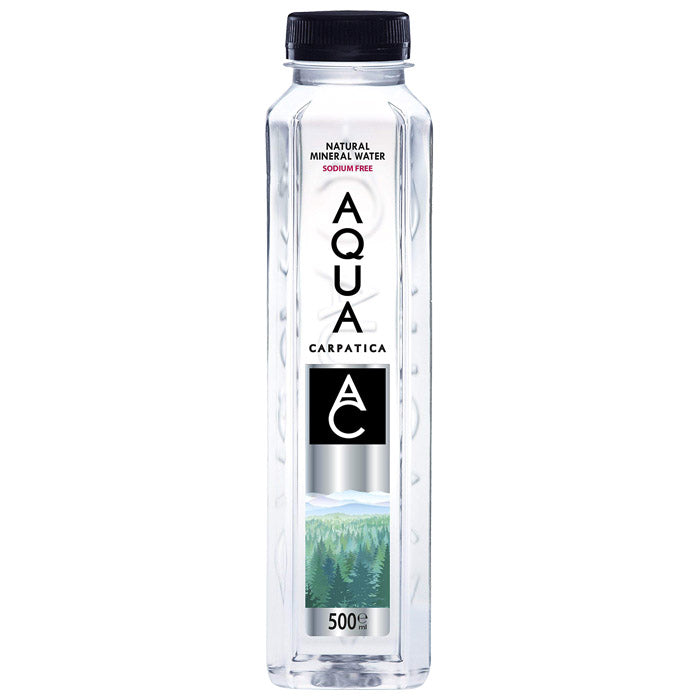 AQUA Carpatica - Still Natural Mineral Water, Low-Sodium (PET Bottle) ,500ml
