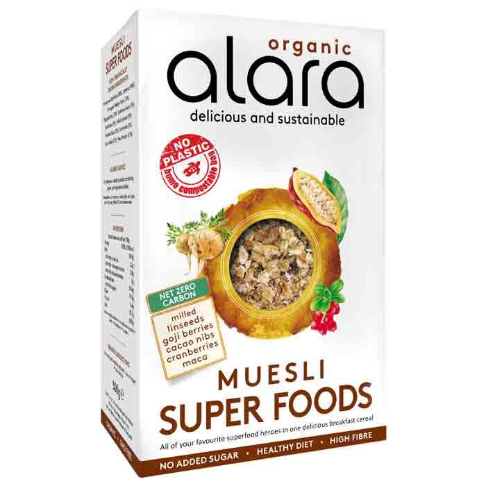 Alara - Organic Muesli - Superfoods, 500g