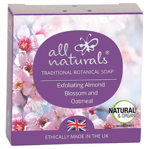 All Naturals - Almond Blossom Organic Soap Bars, 100g