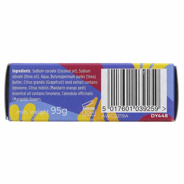 AlterNative by Suma - Grapefruit & Mandarin Soap, 95g  Pack of 6 - Back
