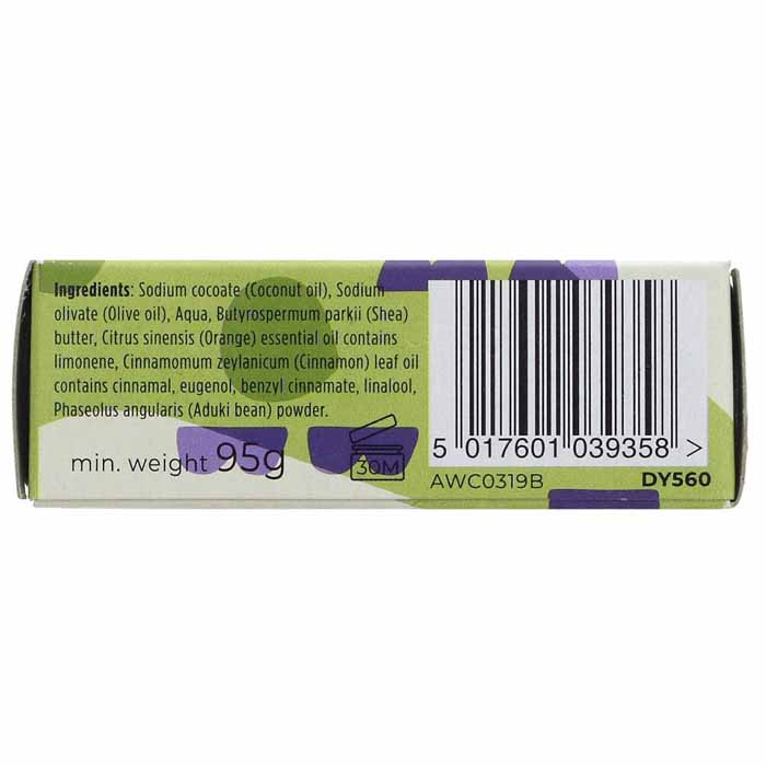 AlterNative by Suma - Patchouli & Hemp Soap, 95g  Pack of 6 - Back