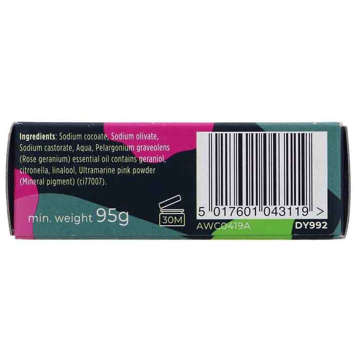 AlterNative by Suma - Rose & Geranium Shampoo Bar, 95g  Pack of 6 - Back