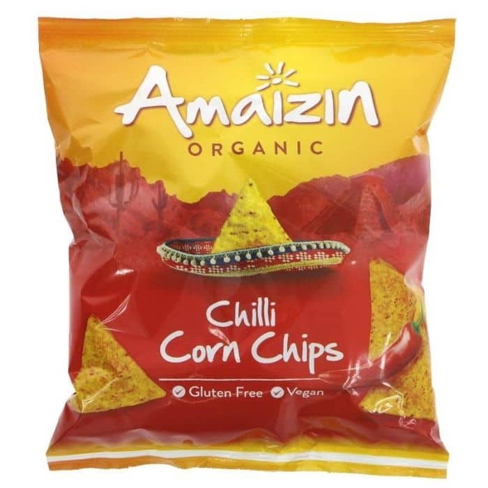 Amaizin - Organic Chilli Corn Chips