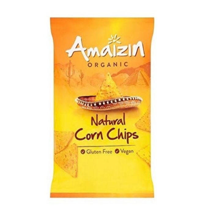 Amaizin - Organic Natural Corn Chips Family Size, 150g