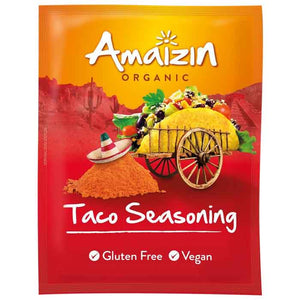 Amaizin - Organic Taco Seasoning, 30g | Pack of 12