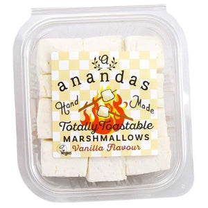 Ananda's Foods - Totally Toastable Vegan Marshmallows, Vanilla, 135g
