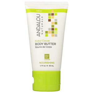 Andalou Naturals - Kukui Cocoa Nourishing Body Butter, 50ml