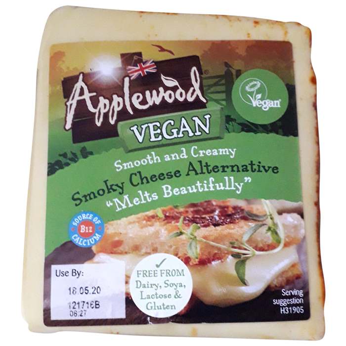 Applewood - Vegan Smoky Cheese (Block & Slices) 200g - Block