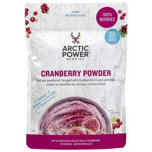 Arctic Power Berries - 100% Pure Cranberry Powder, 70g