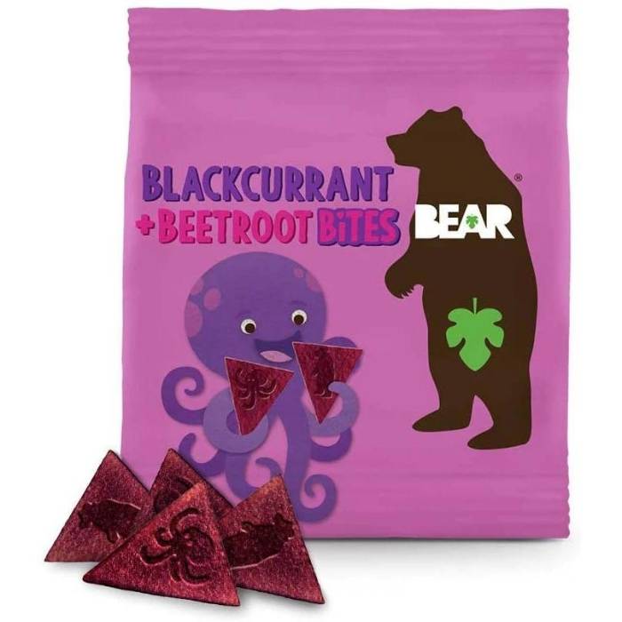 BEAR - Blackcurrant & Beetroot Bites, 90g - front