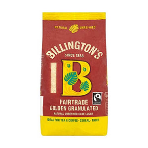 Billington's - Fairtrade Golden Granulated Sugar, 500g