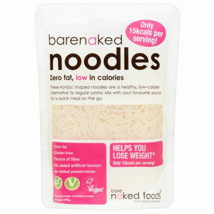 Barenaked - Noodles, Zero Fat & Low Calories, 250g