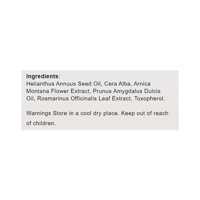 Bella Brighton - Bump & Bruise Arnica Balm, 50ml - back