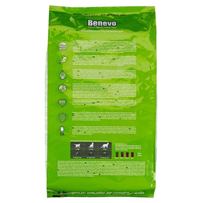 Benevo® - Original Vegan Cat Food 10kg - back