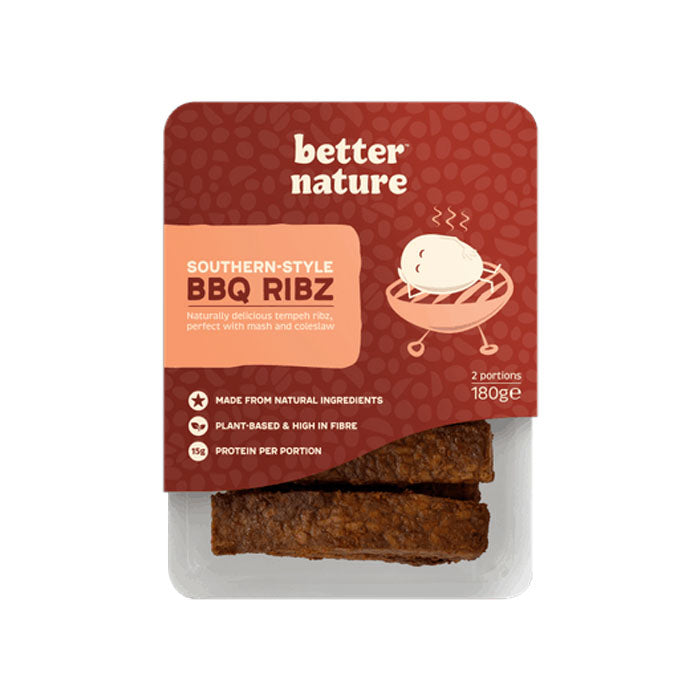 Better Nature - Tempeh Strips, 180g | Multiple Flavours - PlantX UK