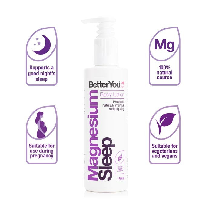 Better You - Magnesium Sleep Body Lotion, 180ml - back