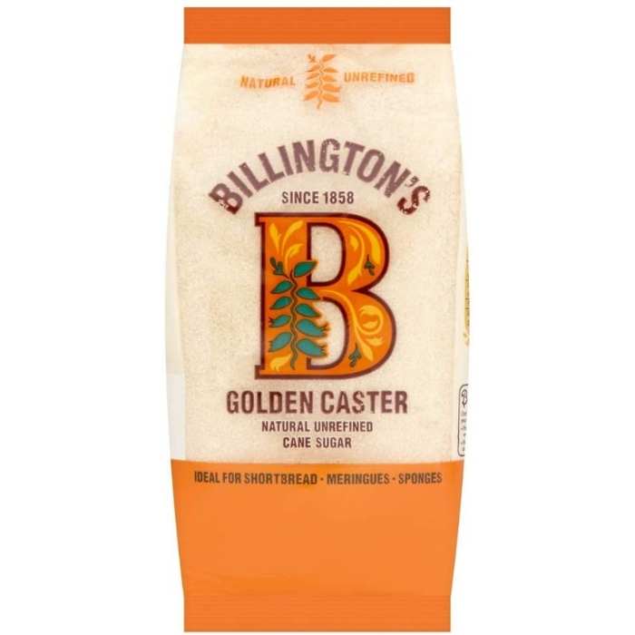 Billington's - Golden Natural Unrefined Caster Sugar - 500gm