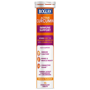 Bioglan - Active Curcumin Immune Support Effervescent, 15 Tablets