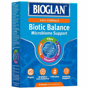 Bioglan - Biotic Balance Microbiome Support, 30 Capsules