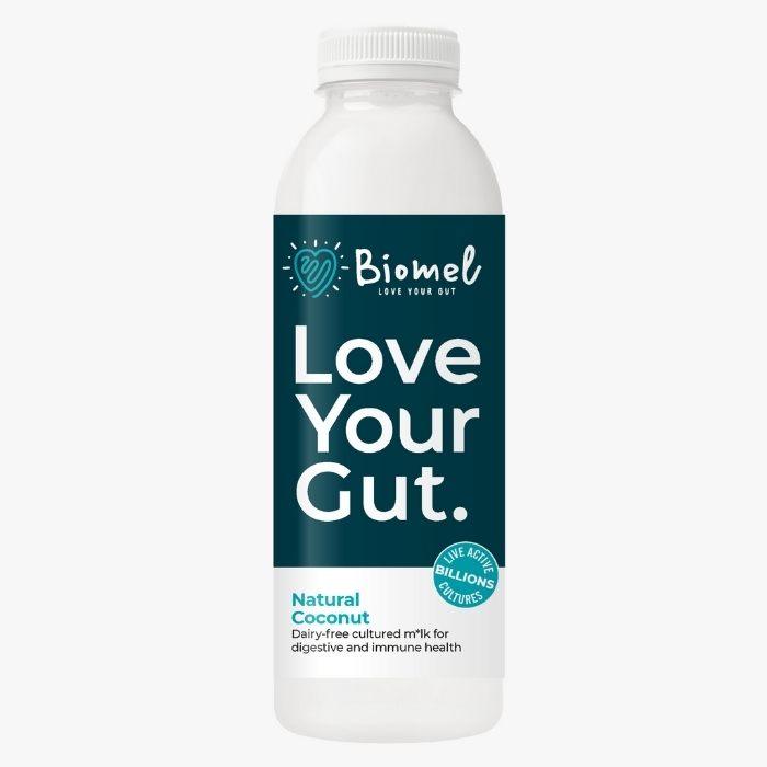 Biomel - Dairy-Free Probiotic Drinks - Natural Coconut - 510 ml - Front