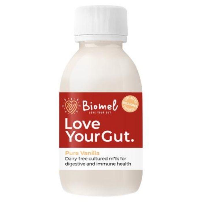Biomel - Dairy-Free Probiotic Drinks - Pure Vanilla  - 125 ml - Front
