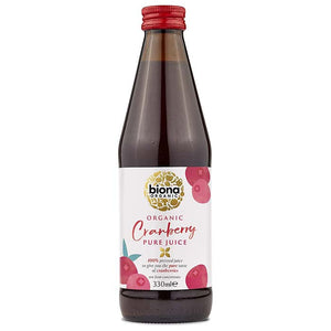 Biona - 100% Cranberry Juice Organic | Multiple Sizes