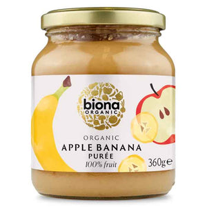 Biona - Apple & Banana Puree, 360g