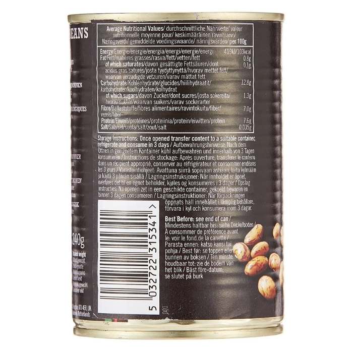 Biona - Organic Borlotti Beans, 400g - front