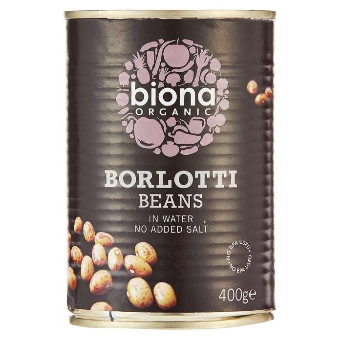 Biona - Organic Borlotti Beans, 400g - front