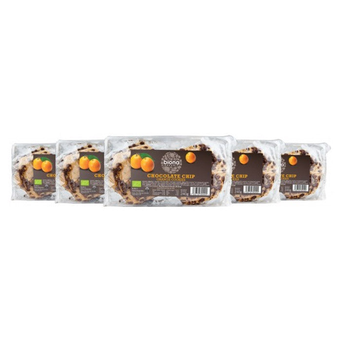 Biona - Organic Chocolate Chip Orange Cookies - 1-Pack, 240g